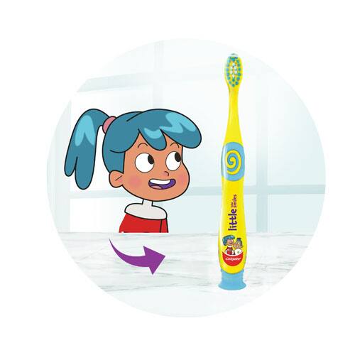 Colgate® Little Kids Smiles 3-5 år Tannbørste