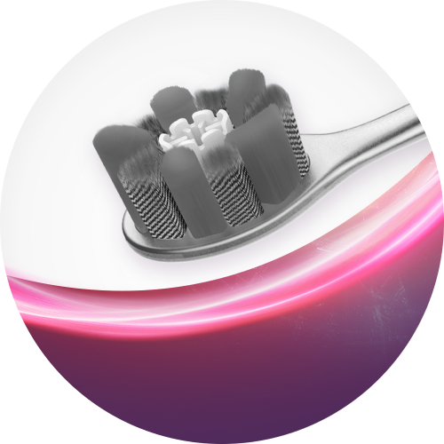 Myke børstehår med høy tetthet