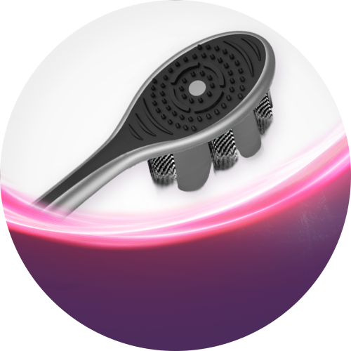 Kinn og tungerenser som hjelper med å fjerne bakterier